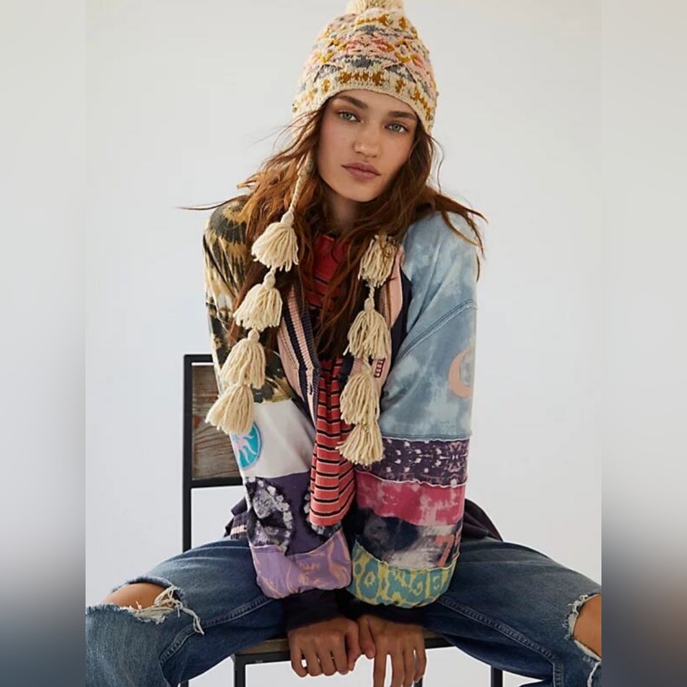 We The Free Marley Tee Cardigan Size Large NWT